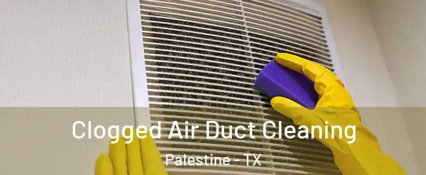  Clogged Air Duct Cleaning Palestine - TX