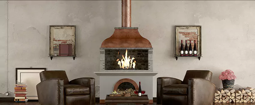 Thelin Hearth Products Providence Pellet Insert Fireplace Installation in Palestine, TX