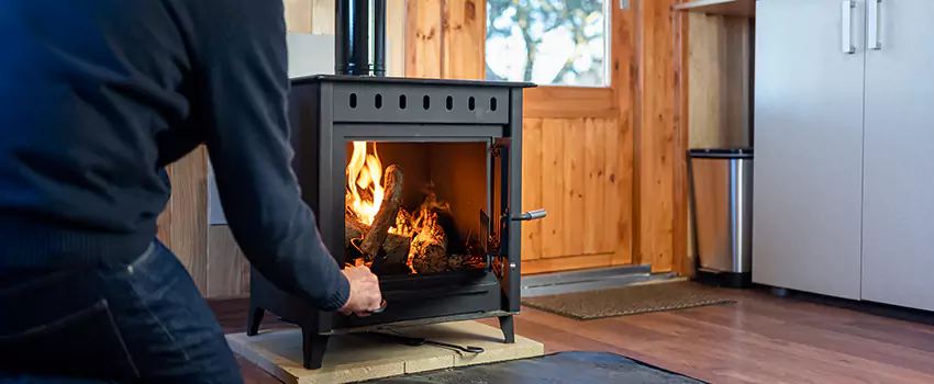 Open Hearth Wood Fireplace Installation in Palestine, TX