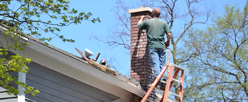 Vinyl and PVC Chimney Flashing Installation in Palestine, TX