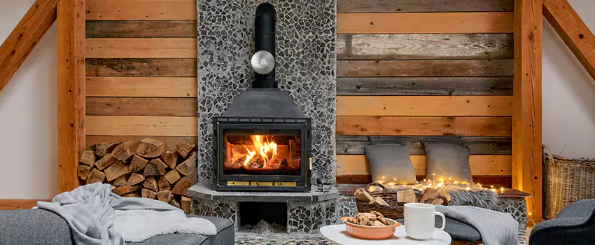 Thelin Hearth Products Direct Vent Gas Stove Fireplace Inspection in Palestine, Texas